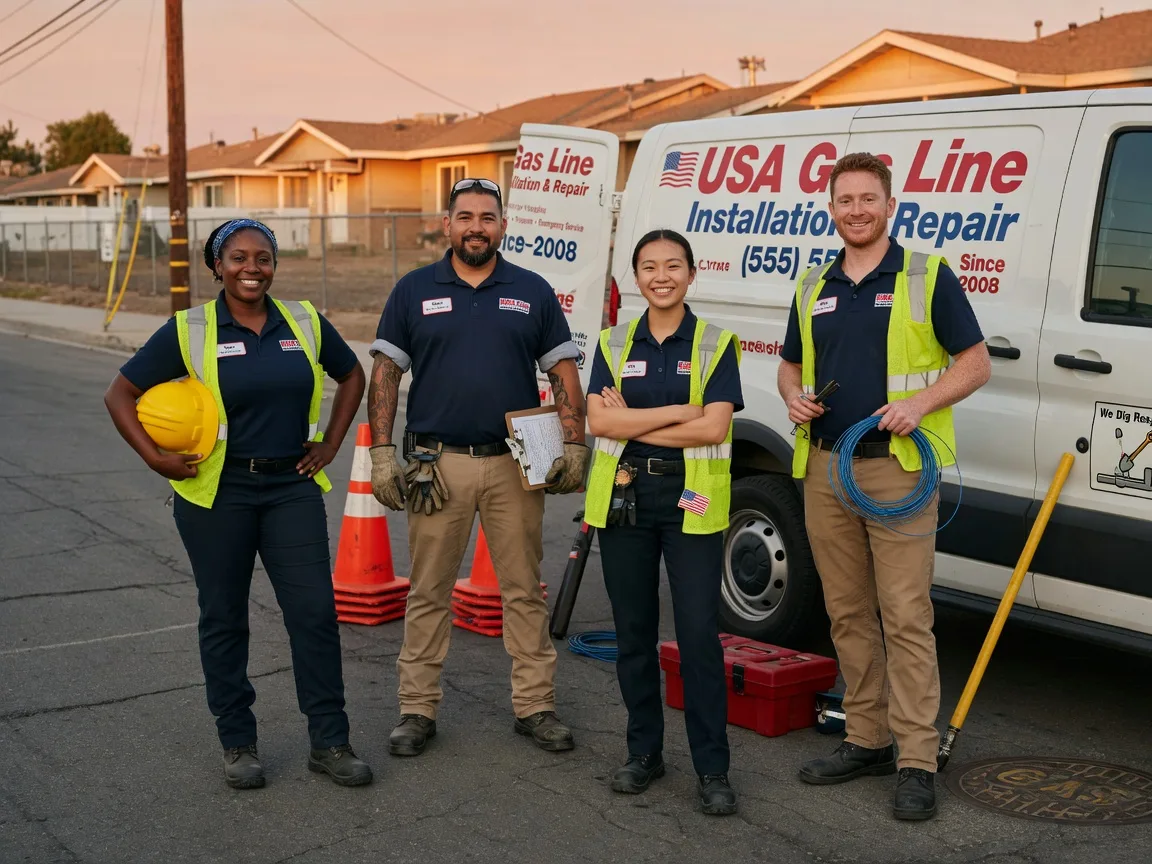 Gas Line Installation company in Walkerville, MI